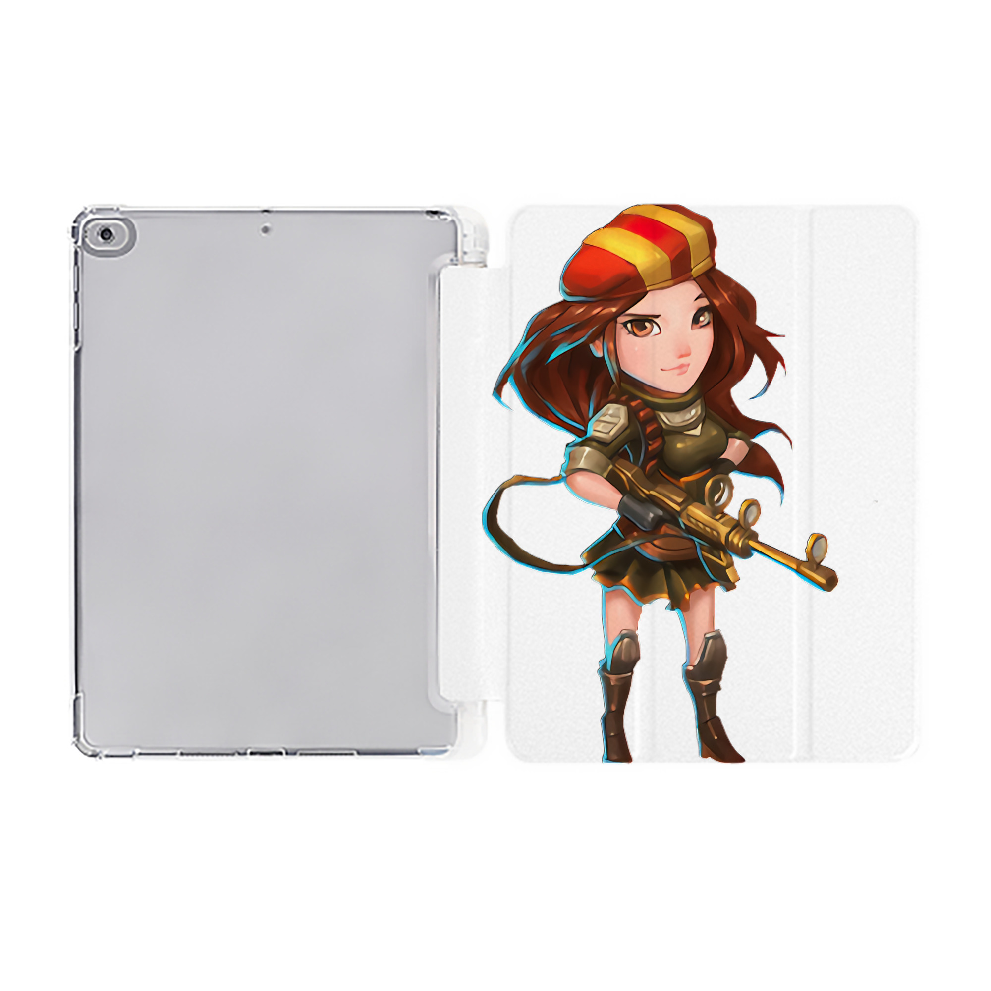 （画像用） リーグ・オブ・レジェンド League of Legends LOL IPad ケース ペン収納付き 三つ折りスタンド PUレザー×シリコン 対応機種9.5/10.5/10.9インチ